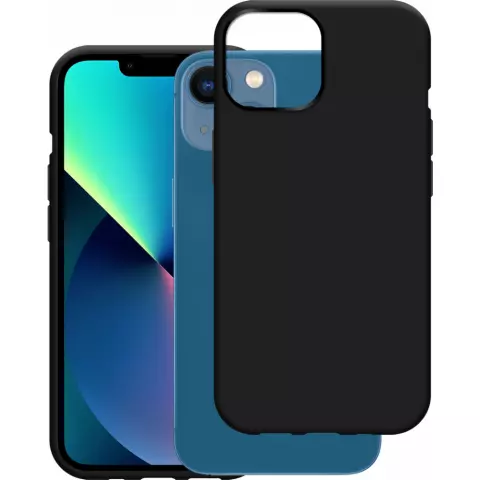 Just in Case Soft TPU Case hoesje geschikt voor iPhone 13 mini - zwart