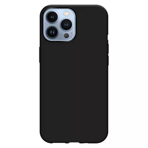 Just in Case Soft TPU Case hoesje voor iPhone 13 Pro Max - zwart