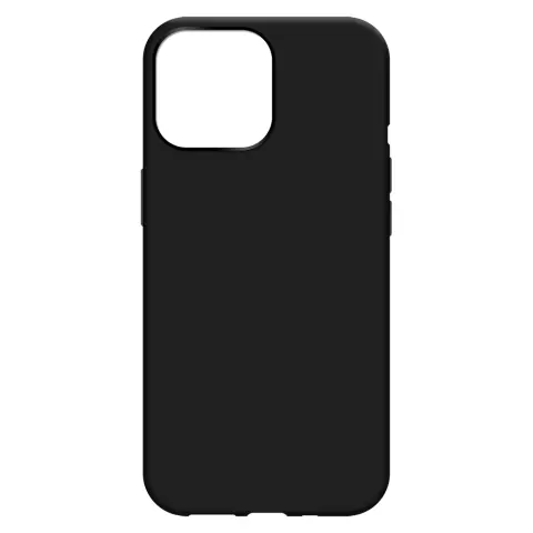 Just in Case Soft TPU Case hoesje geschikt voor iPhone 13 Pro Max - zwart