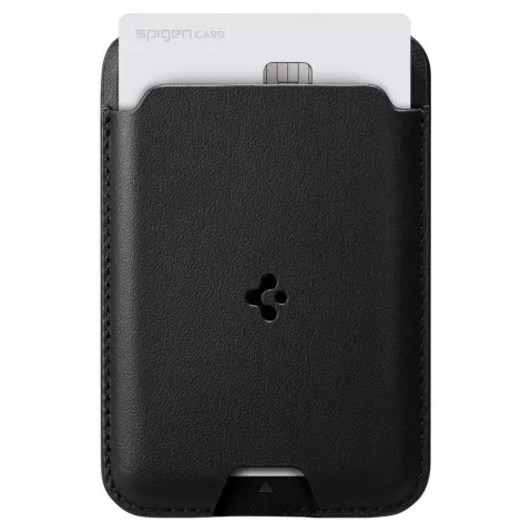 Spigen Valentinus MagFit Card Holder voor 2 pasjes - Zwart