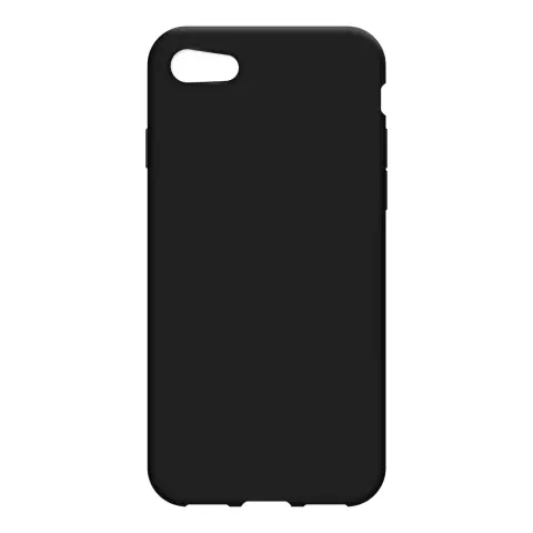 Just in Case Soft TPU Case hoesje voor iPhone SE 2020 en iPhone SE 2022 - zwart