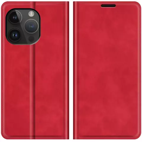 Just in Case Wallet Case Magnetic hoesje voor iPhone 14 Pro - rood