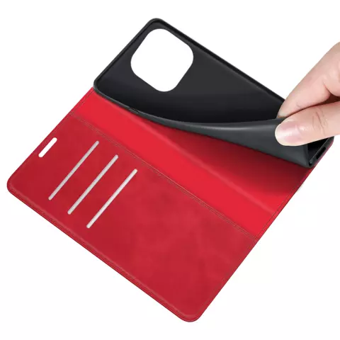 Just in Case Wallet Case Magnetic hoesje voor iPhone 14 Pro - rood