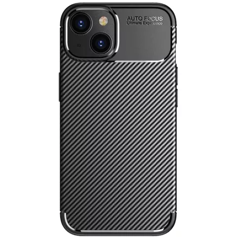 Just in Case Rugged TPU Case hoesje voor iPhone 14 Plus - zwart