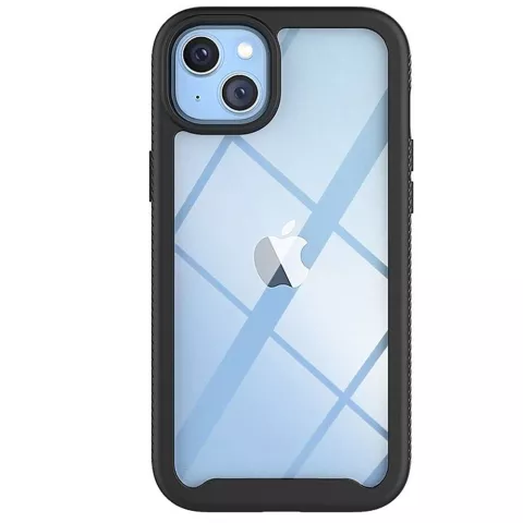 Just in Case 360 Full Cover Defense Case hoesje geschikt voor iPhone 14 Plus - zwart