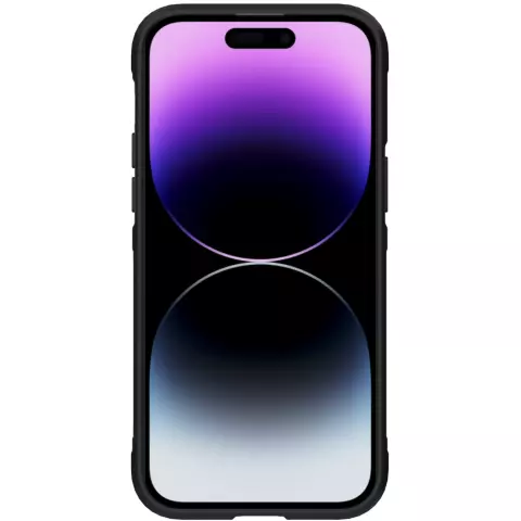 Just in Case Shockof Shell Case hoesje voor iPhone 14 Pro Max - zwart