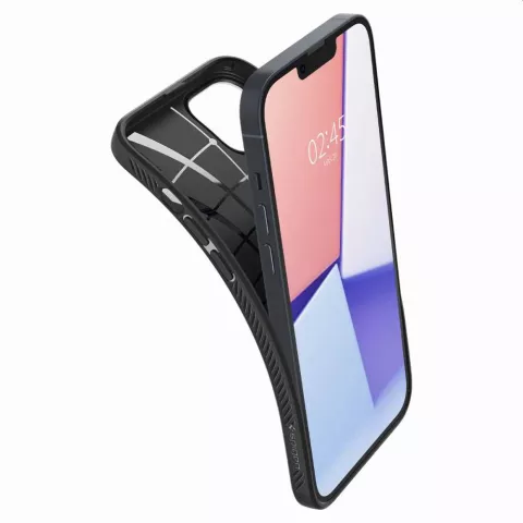 Spigen Liquid Air Case hoesje geschikt voor iPhone 14 - zwart