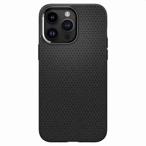 Spigen Liquid Air Case hoesje voor iPhone 14 Pro Max - zwart