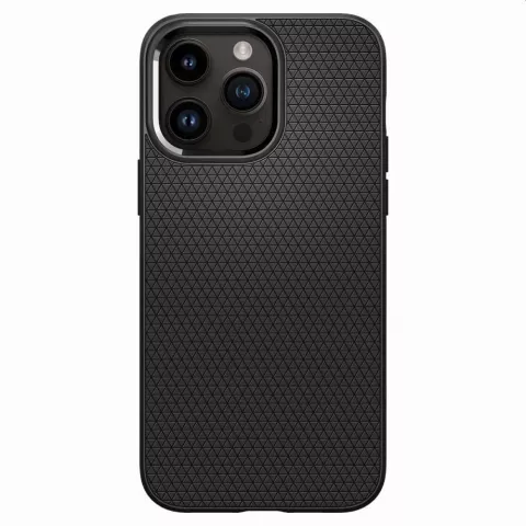 Spigen Liquid Air Case hoesje geschikt voor iPhone 14 Pro Max - zwart