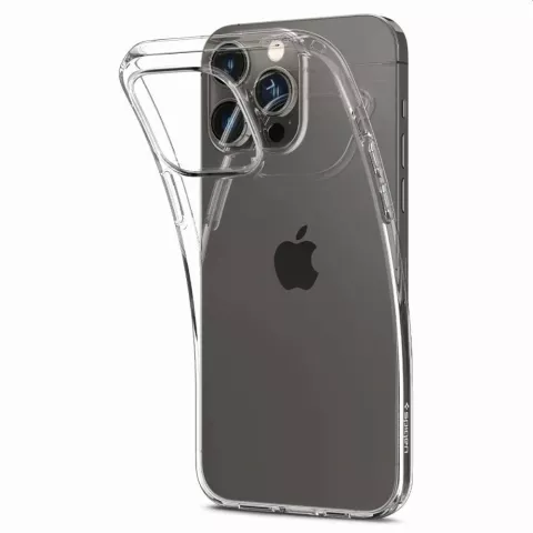 Spigen Liquid Crystal Case hoesje voor iPhone 14 Pro - Crystal transparant