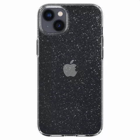 Spigen Liquid Crystal Glitter Case hoesje geschikt voor iPhone 14 Plus - transparant
