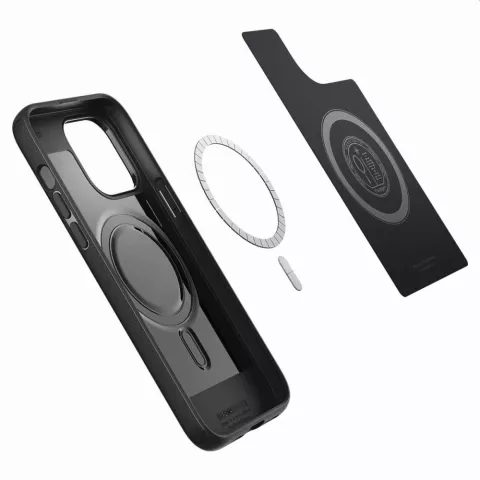 Spigen Mag Armor Case hoesje geschikt voor iPhone 14 Pro - zwart Magfit