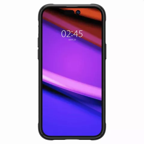 Spigen Rugged Armor Mag Case hoesje geschikt voor iPhone 14 Pro - zwart Magfit