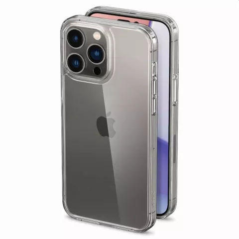 Spigen Air Skin Hybrid Case hoesje geschikt voor iPhone 14 Pro - Crystal transparant