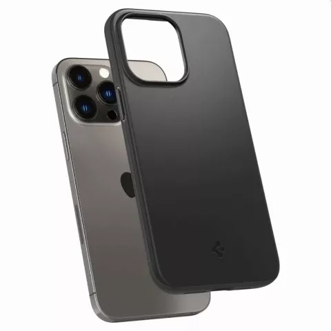 Spigen Thin Fit Case hoesje geschikt voor iPhone 14 Pro - zwart