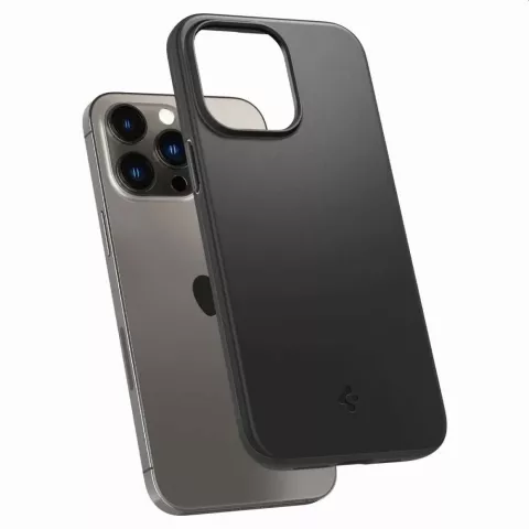 Spigen Thin Fit Case hoesje voor iPhone 14 Pro Max - zwart