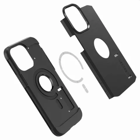 Spigen Tough Armor Mag Case hoesje geschikt voor iPhone 14 Pro - zwart