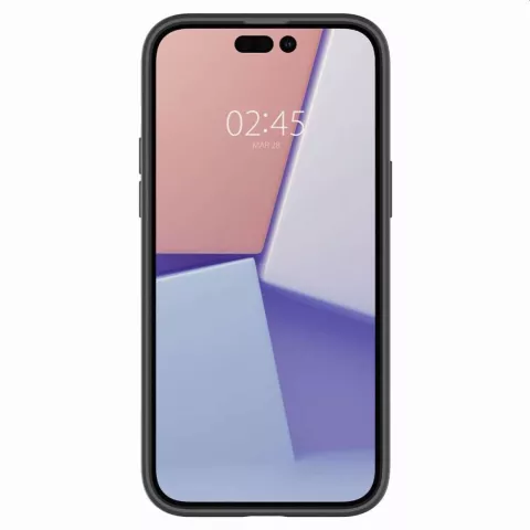 Spigen Ultra Hybrid Case hoesje geschikt voor iPhone 14 Pro - mat zwart