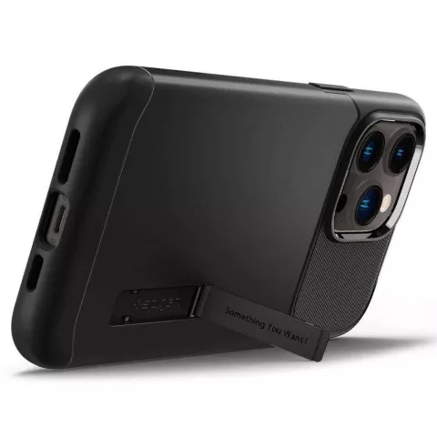 Spigen Slim Armor Case hoesje voor iPhone 14 Pro Max - zwart