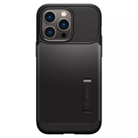 Spigen Slim Armor Case hoesje geschikt voor iPhone 14 Pro Max - zwart