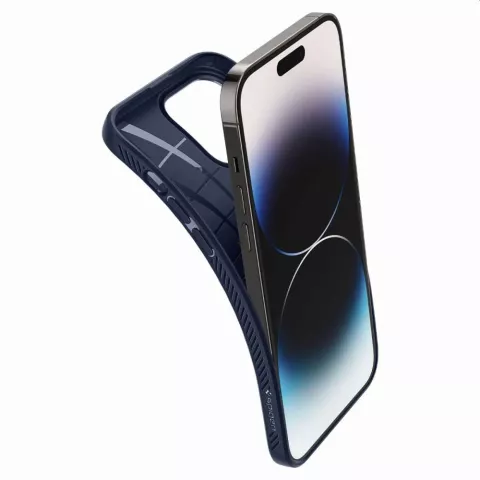 Spigen Liquid Air Case hoesje voor iPhone 14 Pro - blauw
