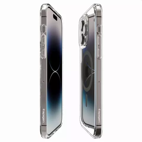Spigen Ultra Hybrid Mag Case hoesje geschikt voor iPhone 14 Pro - Graphite