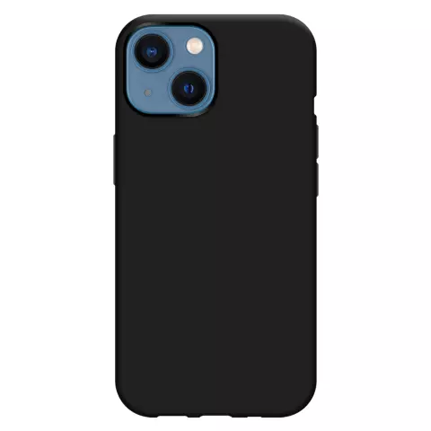 Just in Case Soft TPU Hoesje met Koord voor iPhone 13 mini - zwart