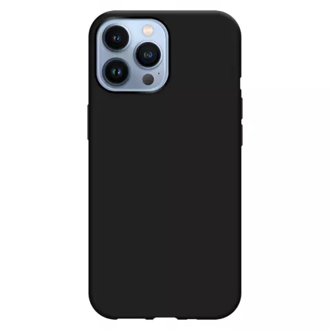 Just in Case Soft TPU Case met Koord hoesje voor iPhone 14 Pro Max - zwart