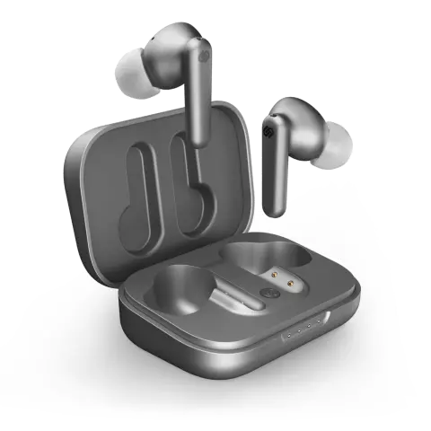 Urbanista London TWS Bluetooth Earphones met ANC Active Noise Cancellation - Zilver