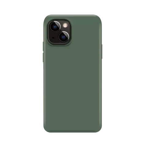 Xqisit NP Silicone case Anti Bac hoesje voor iPhone 14 - groen