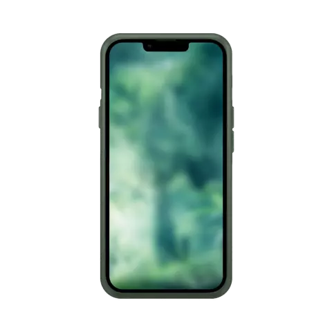 Xqisit NP Silicone case Anti Bac hoesje geschikt voor iPhone 14 - groen