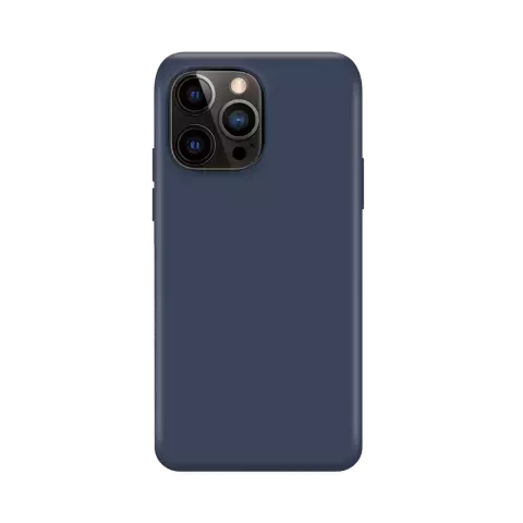 Xqisit NP Silicone case Anti Bac hoesje geschikt voor iPhone 14 Pro - blauw