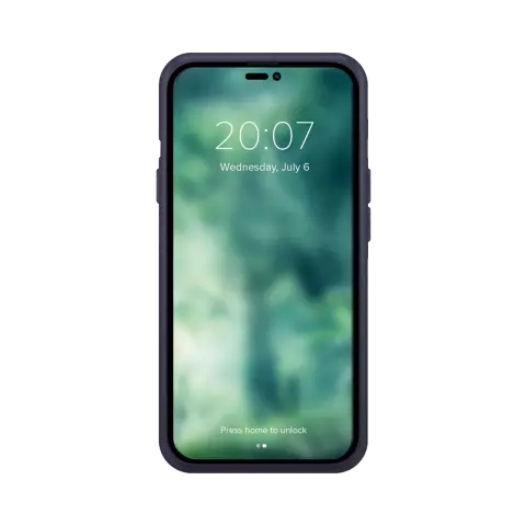 Xqisit NP Silicone case Anti Bac hoesje geschikt voor iPhone 14 Pro - blauw