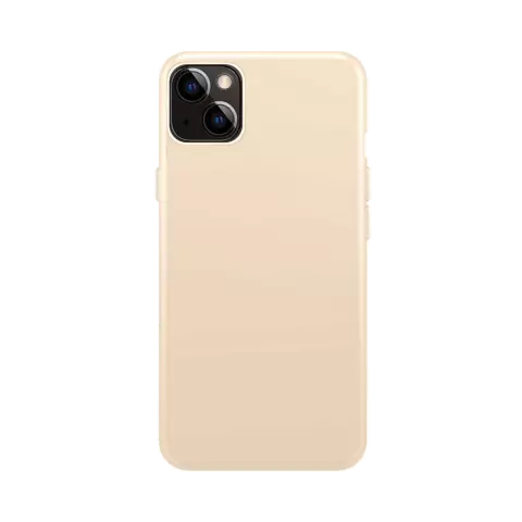 Xqisit NP Silicone case Anti Bac hoesje geschikt voor iPhone 14 - zand