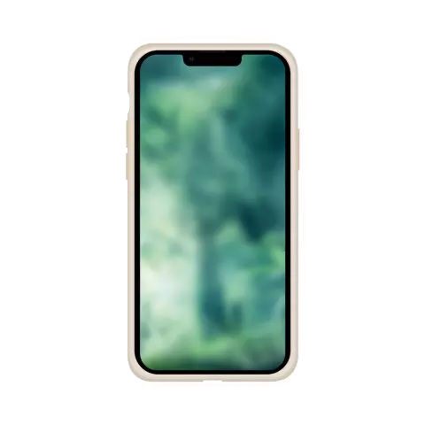 Xqisit NP Silicone case Anti Bac hoesje geschikt voor iPhone 14 - zand