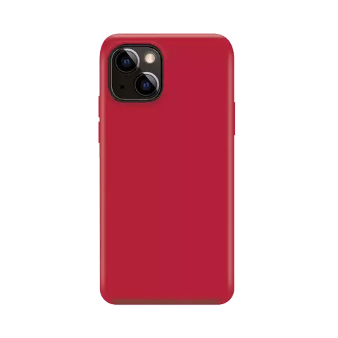 Xqisit NP Silicone case Anti Bac hoesje voor iPhone 14 - rood