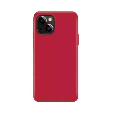 Xqisit NP Silicone case Anti Bac hoesje geschikt voor iPhone 14 - rood