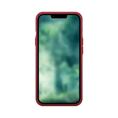 Xqisit NP Silicone case Anti Bac hoesje geschikt voor iPhone 14 - rood