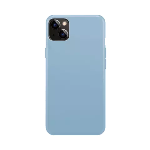 Xqisit NP Silicone Case Anti Bac hoesje geschikt voor iPhone 14 - lichtblauw