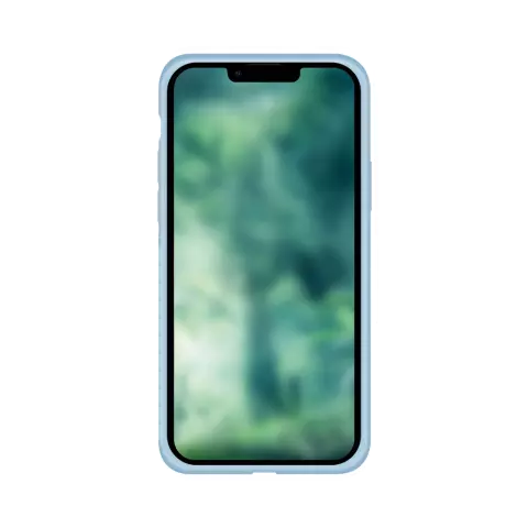 Xqisit NP Silicone Case Anti Bac hoesje geschikt voor iPhone 14 - lichtblauw