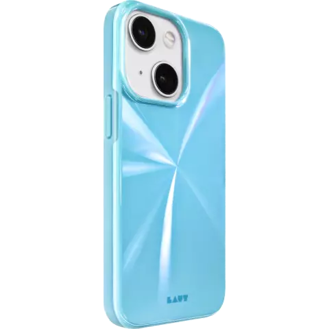 Laut Huex Reflect hoesje geschikt voor iPhone 14 - lichtblauw