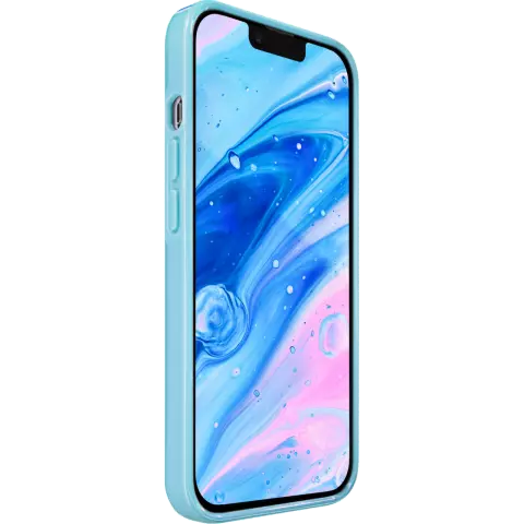 Laut Huex Reflect hoesje geschikt voor iPhone 14 - lichtblauw