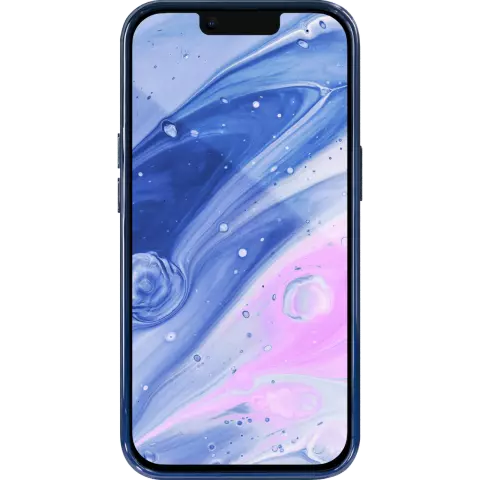 Laut Huex Reflect hoesje geschikt voor iPhone 14 - donkerblauw