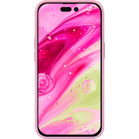 Laut Huex Reflect hoesje geschikt voor iPhone 14 Pro - roze