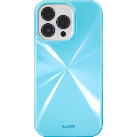 Laut Huex Reflect hoesje geschikt voor iPhone 14 Plus - lichtblauw