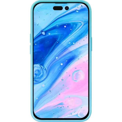 Laut Huex Reflect hoesje geschikt voor iPhone 14 Plus - lichtblauw