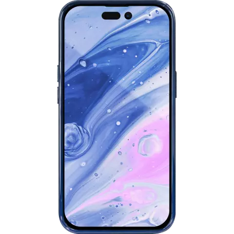 Laut Huex Reflect hoesje geschikt voor iPhone 14 Plus - donkerblauw