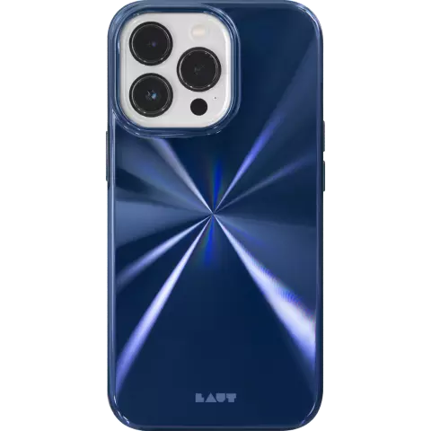 Laut Huex Reflect hoesje geschikt voor iPhone 14 Pro Max - Donkerblauw