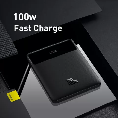 Baseus Blade 20000mAh 100W Krachtige Laptop Powerbank 2x USB-C PD 2x USB-A Fast Charging