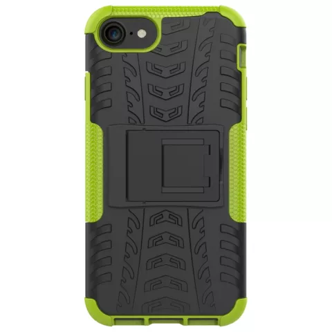 Shockproof bescherming hoesje iPhone 7 8 SE 2020 SE 2022 case - Groen